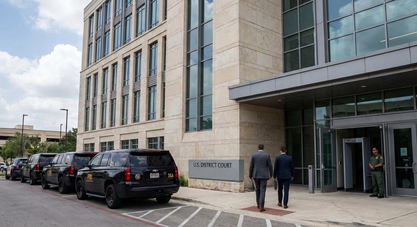 Federal felony charges in San Antonio and when they become federal cases