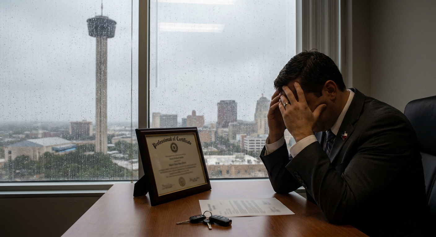 Can a DWI in San Antonio Affect Your Professional License?