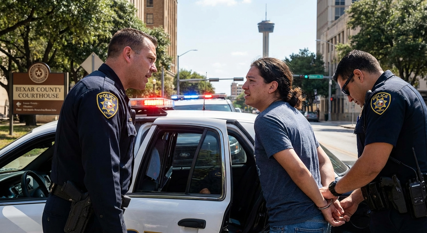 Consequences of missing a court date in San Antonio, including warrants, fines, and legal trouble